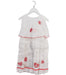 A White Sleeveless Dresses from 100% Capri in size 4T for girl. (Front View)