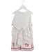 A White Sleeveless Dresses from 100% Capri in size 4T for girl. (Back View)