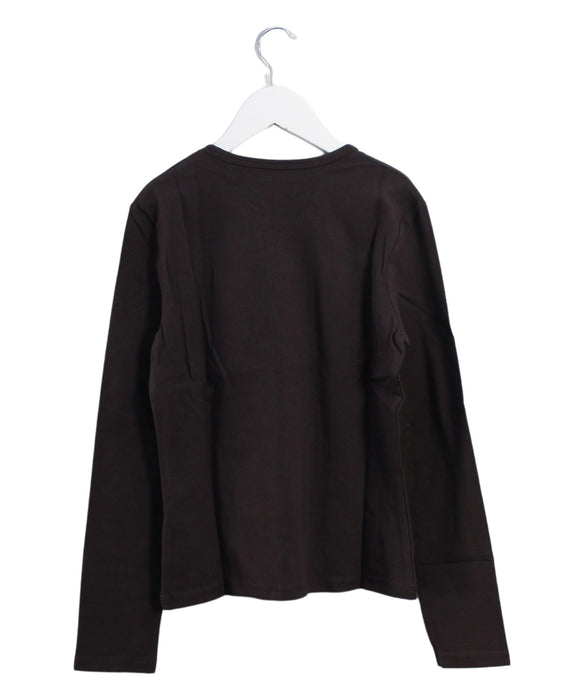 A Brown Long Sleeve Tops from Pepe Jeans in size 12Y for girl. (Back View)