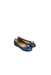 A Blue Flats from Armani in size 6T for girl. (Front View)
