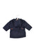 A Navy Lightweight Jackets from null in size 6-12M for boy. (Back View)