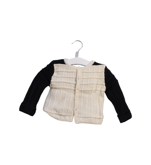 A Black Cardigans from Dior in size 12-18M for girl. (Front View)