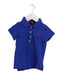 A Blue Short Sleeve Polos from Polo Ralph Lauren in size 3T for girl. (Front View)