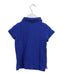 A Blue Short Sleeve Polos from Polo Ralph Lauren in size 3T for girl. (Back View)