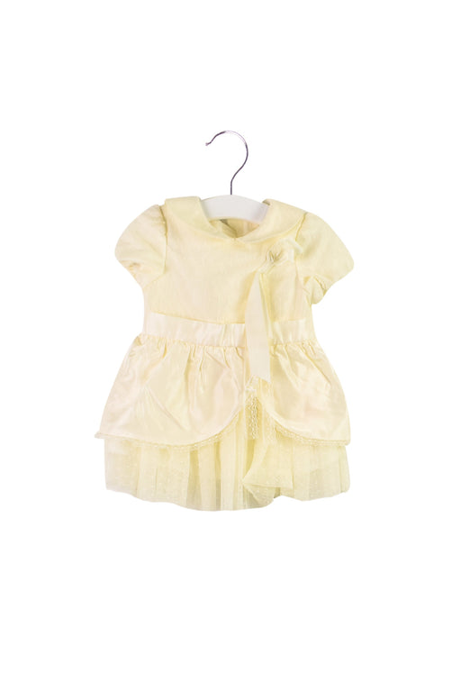 A Beige Dress Sets from Nicholas & Bears in size 3-6M for girl. (Front View)
