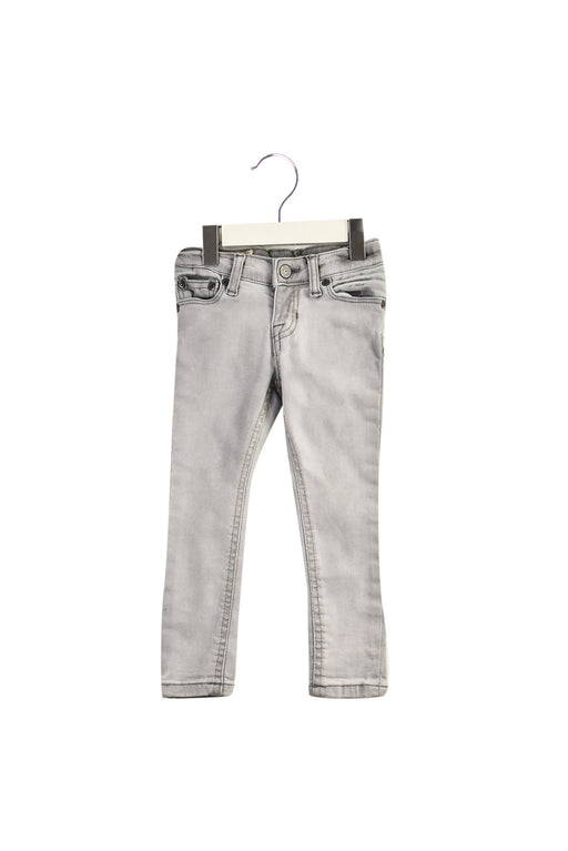 A Grey Jeans from Polo Ralph Lauren in size 2T for girl. (Front View)