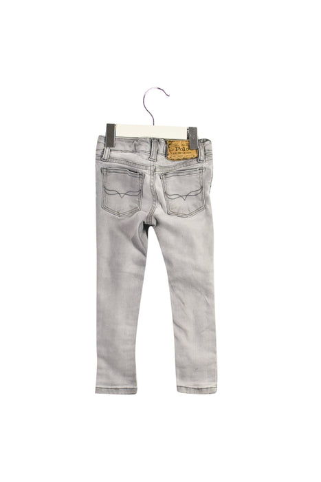 A Grey Jeans from Polo Ralph Lauren in size 2T for girl. (Back View)