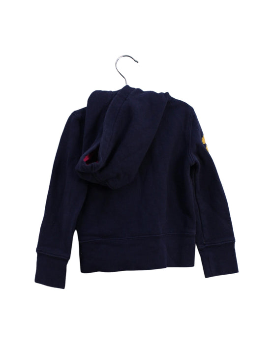 A Navy Zippered Sweatshirts from Ralph Lauren in size 3T for girl. (Back View)