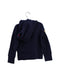 A Navy Zippered Sweatshirts from Ralph Lauren in size 3T for girl. (Back View)