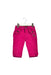 A Purple Casual Pants from Catimini in size 3-6M for girl. (Front View)