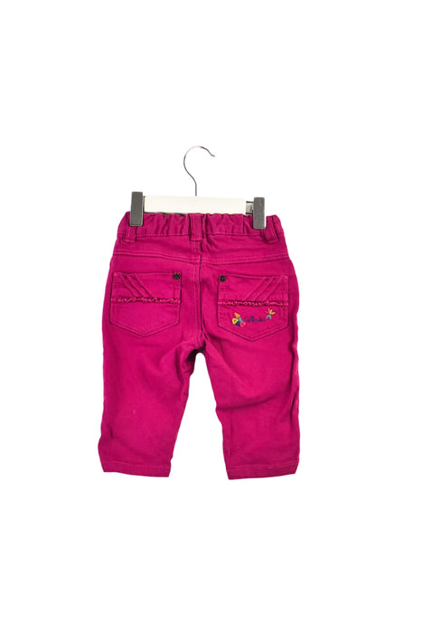 A Purple Casual Pants from Catimini in size 3-6M for girl. (Back View)