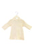 A White Sweater Dresses from Bonpoint in size 3-6M for girl. (Front View)