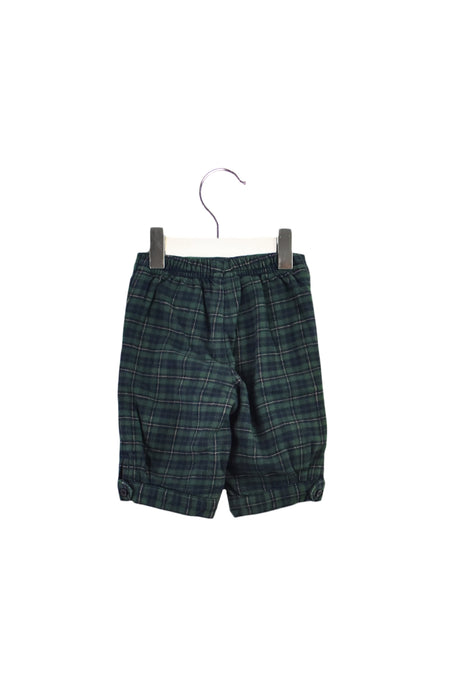 A Green Shorts from Janie & Jack in size 0-3M for boy. (Back View)
