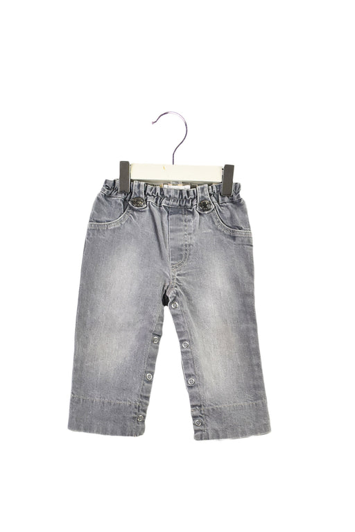 A Grey Jeans from Burberry in size 3-6M for boy. (Front View)