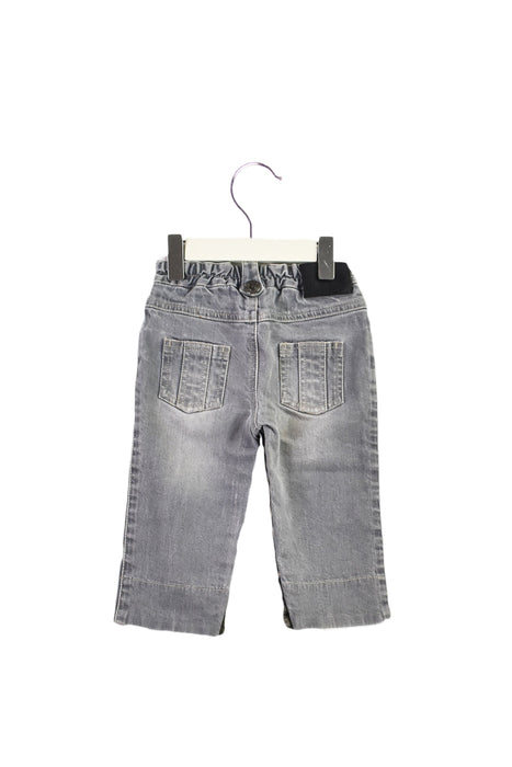 A Grey Jeans from Burberry in size 3-6M for boy. (Back View)