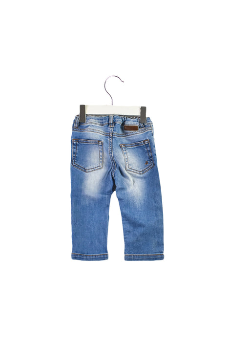 A Blue Jeans from Bonpoint in size 6-12M for boy. (Back View)