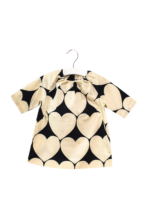 A Beige Long Sleeve Dresses from Crewcuts in size 12-18M for girl. (Front View)