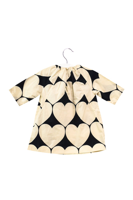 A Beige Long Sleeve Dresses from Crewcuts in size 12-18M for girl. (Back View)