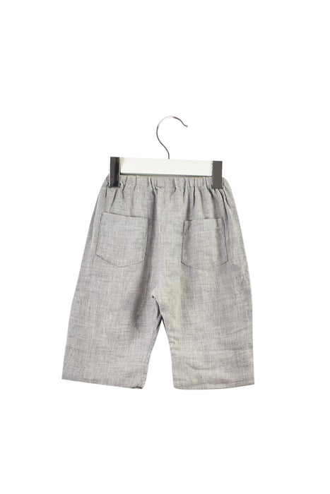 A Grey Casual Pants from Makie in size 3-6M for boy. (Back View)