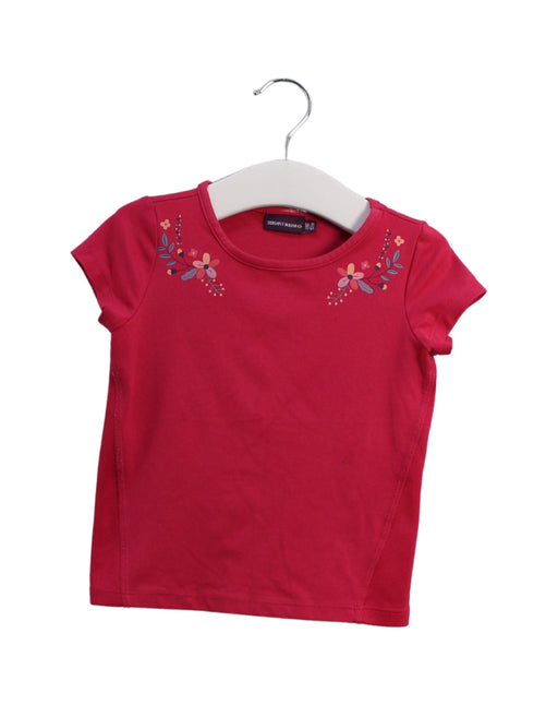 A Pink Short Sleeve T Shirts from Sergent Major in size 2T for girl. (Front View)