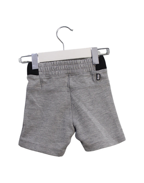 A Grey Shorts from Boss in size 6-12M for boy. (Back View)