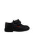 A Black Dress Shoes from Petasil in size 3T for boy. (Back View)
