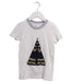 A White Short Sleeve T Shirts from Seed in size 4T for boy. (Front View)