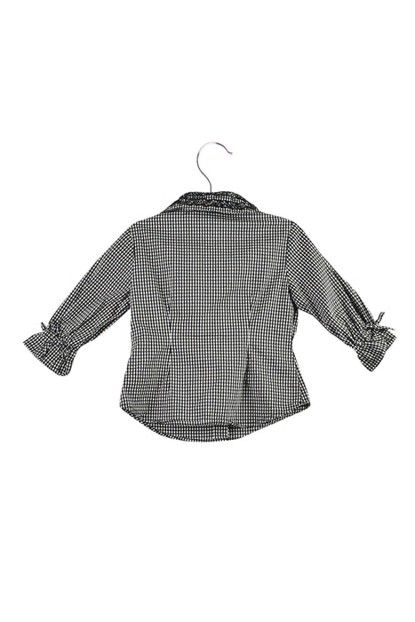 A Black Long Sleeve Tops from Nicholas & Bears in size 6-12M for girl. (Back View)