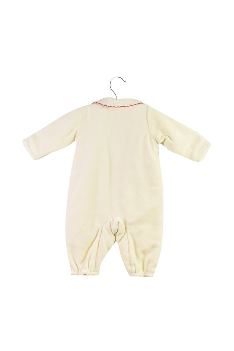 A White Long Sleeve Jumpsuits from Chickeeduck in size 0-3M for girl. (Back View)