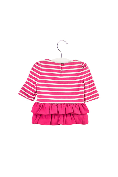 A Pink Long Sleeve Tops from Nicholas & Bears in size 6-12M for girl. (Back View)