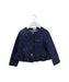 A Blue Long Sleeve Tops from Nanos in size 6T for girl. (Front View)