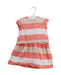 A Orange Short Sleeve Dresses from Lili Gaufrette in size 12-18M for girl. (Front View)