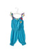 A Blue Sleeveless Jumpsuits from La Compagnie des Petits in size 3-6M for girl. (Front View)