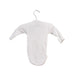 A White Long Sleeve Bodysuits from Bonpoint in size 0-3M for neutral. (Back View)