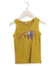 A Yellow Sleeveless Tops from Petit Bateau in size 3T for boy. (Front View)