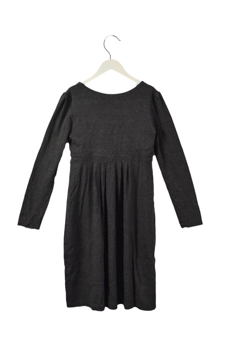 A Grey Long Sleeve Dresses from Balloon Paris in size S for maternity. (Back View)