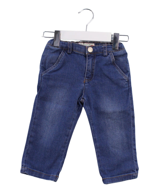 A Blue Jeans from Bonpoint in size 12-18M for boy. (Front View)