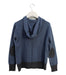 A Blue Zippered Sweatshirts from Juliet & the Band in size 12Y for boy. (Back View)
