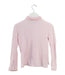 A Pink Long Sleeve Polos from Polo Ralph Lauren in size 5T for girl. (Back View)