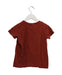 A Brown Short Sleeve T Shirts from Seed in size 5T for boy. (Back View)