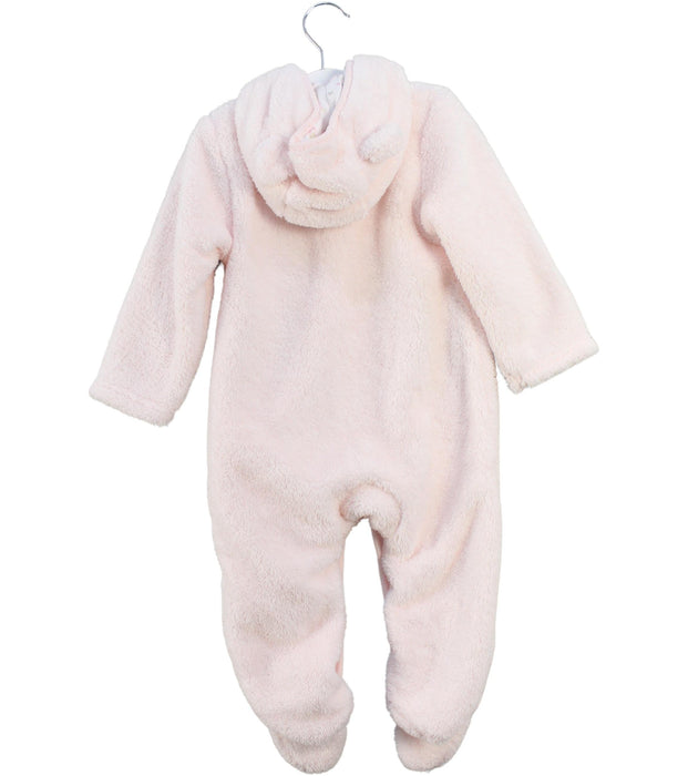 A Pink Onesies from The Little White Company in size 6-12M for girl. (Back View)