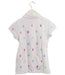 A White Short Sleeve Polos from Ralph Lauren in size 7Y for girl. (Back View)