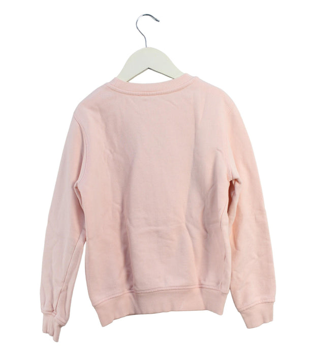 A Pink Crewneck Sweatshirts from Kenzo in size 5T for girl. (Back View)