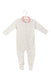 A White Long Sleeve Jumpsuits from Armani in size 6-12M for girl. (Front View)