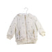A White Puffer/Quilted Jackets from Nicholas & Bears in size 6-12M for girl. (Front View)