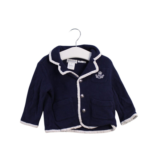 A Navy Lightweight Jackets from Ralph Lauren in size 3-6M for boy. (Front View)