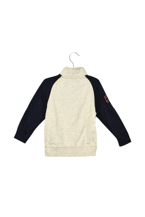 A Mulicolour Zippered Sweatshirts from Tommy Hilfiger in size 12-18M for boy. (Back View)