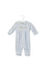 A Blue Long Sleeve Jumpsuits from Nicholas & Bears in size 3-6M for boy. (Front View)