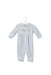 A Blue Long Sleeve Jumpsuits from Nicholas & Bears in size 3-6M for boy. (Front View)