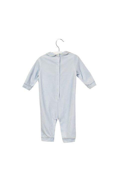 A Blue Long Sleeve Jumpsuits from Nicholas & Bears in size 3-6M for boy. (Back View)